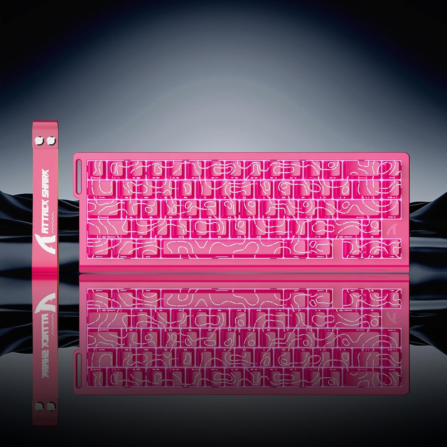 Keyboard Gaming Mac - Teclado ATTACK SHARK X68 HE com