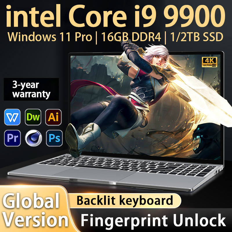 Gaming Keyboard 2026 - Novo Laptop 2026 de 15.6 Polegadas