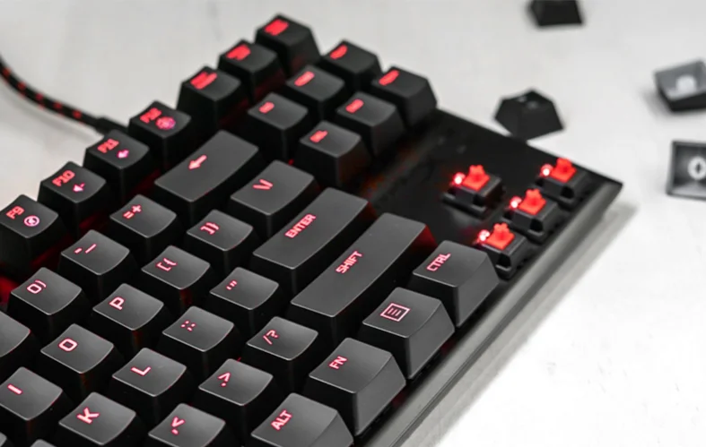 Gaming Keyboard Hyperx - Teclado Mecânico Gamer HyperX Alloy FPS