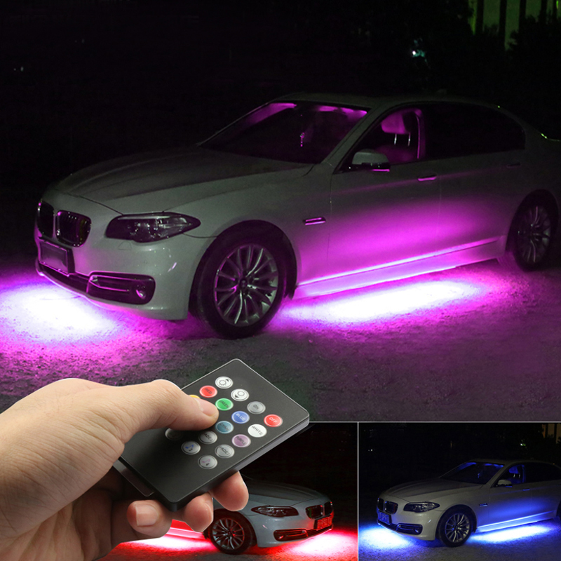 Rgb Underglow Strip - Sob o carro luzes led underglow