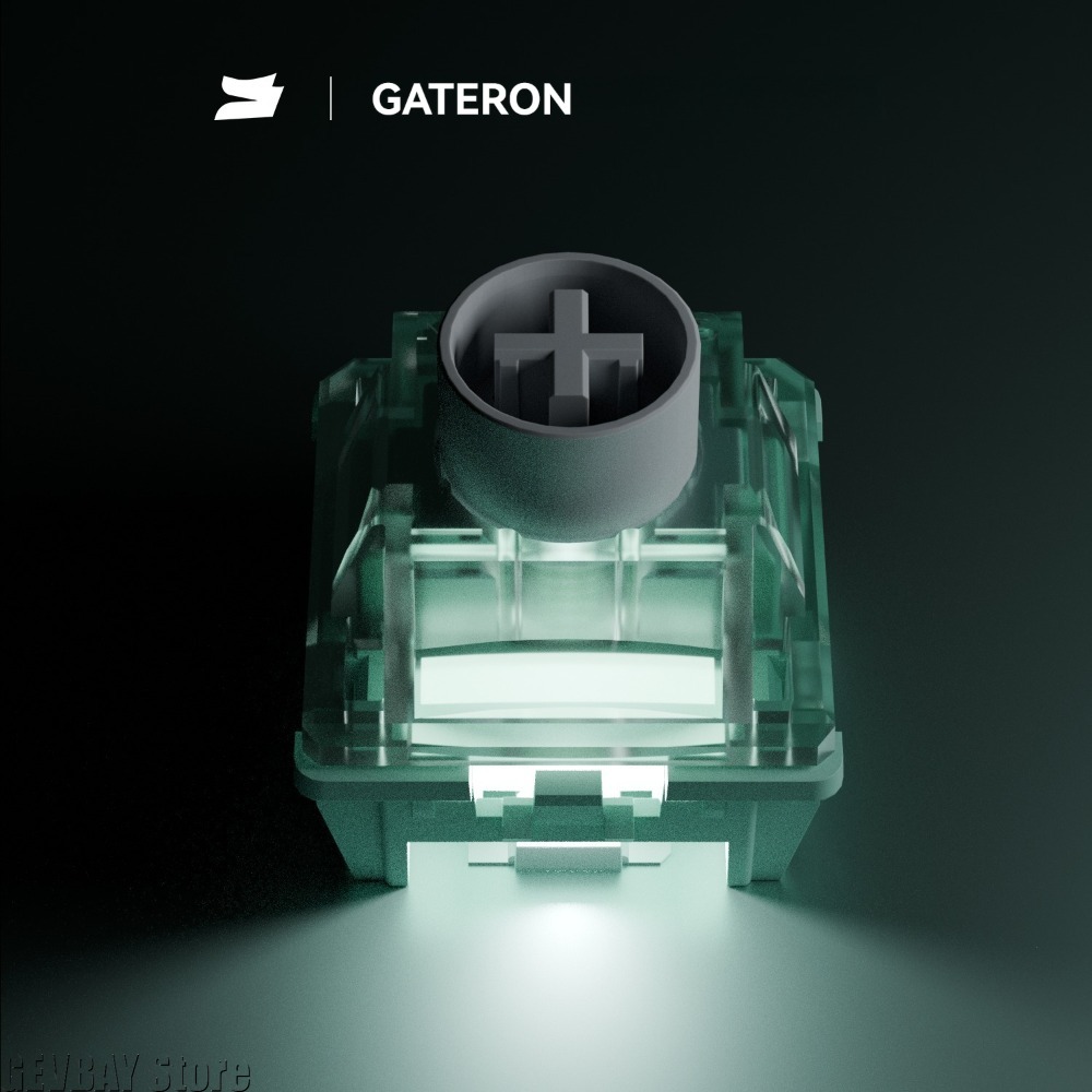 Gaming Keyboard Hall Effect - GATERON Magnético Jade Ultra Switch Linear