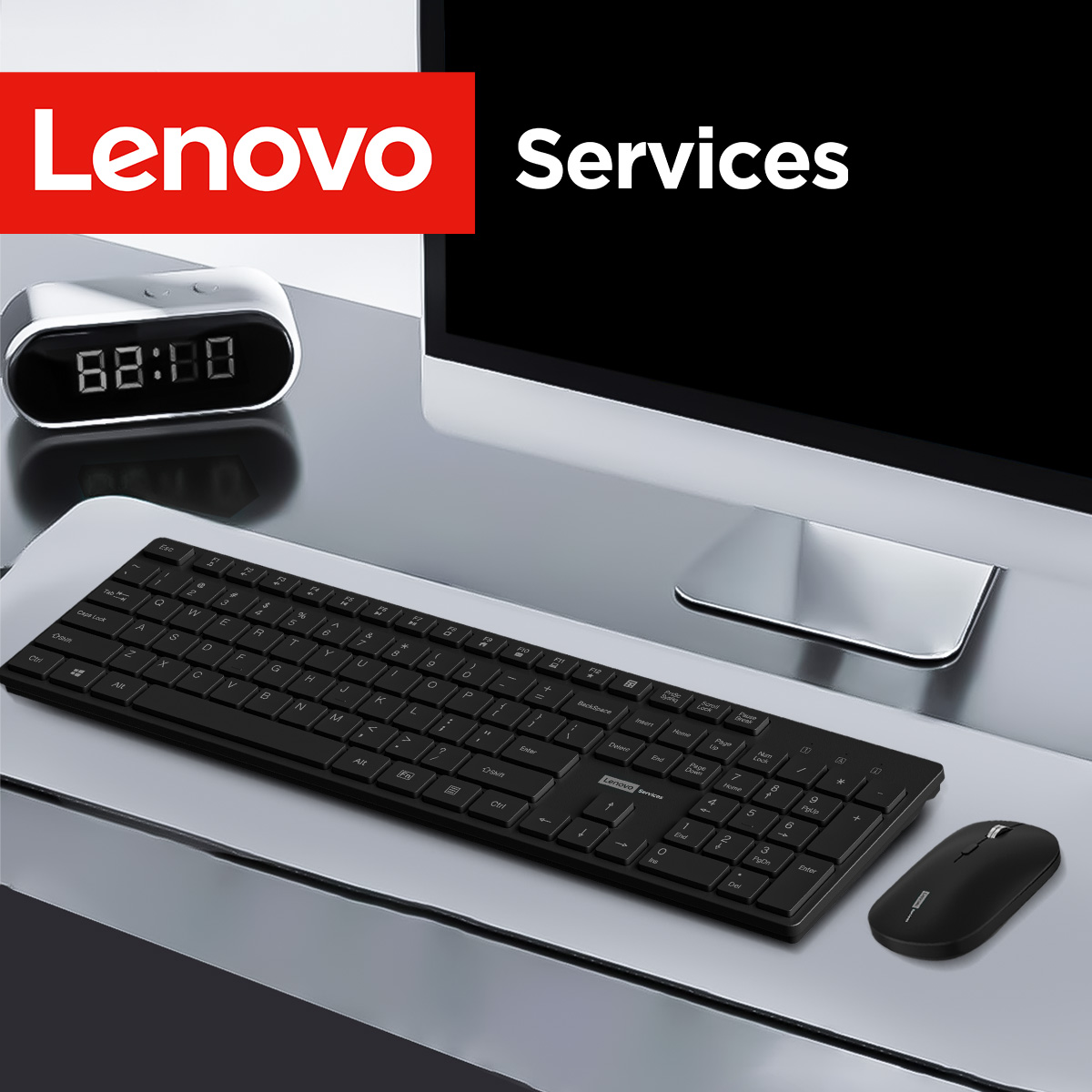 Gaming Keyboard And Mouse Wireless - Combo de Teclado e Mouse Sem