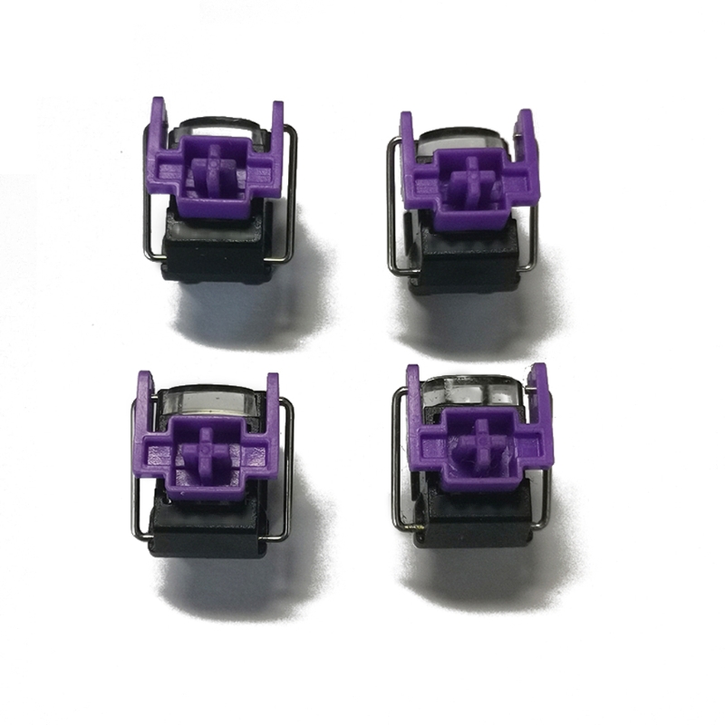 Gaming Keyboard Hot Swappable - Conjunto de interruptores ópticos roxo para