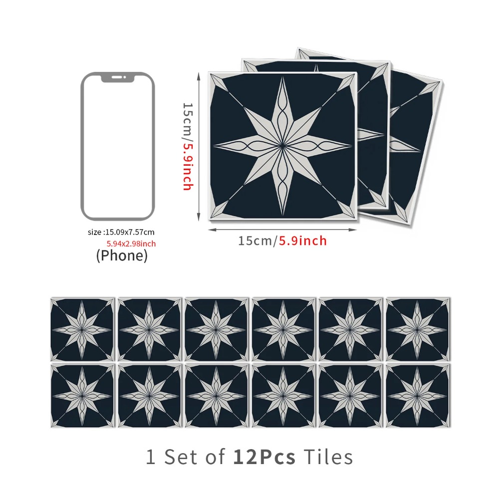 Pe Foam Sheet - 12 folhas 15*15cm papel de parede