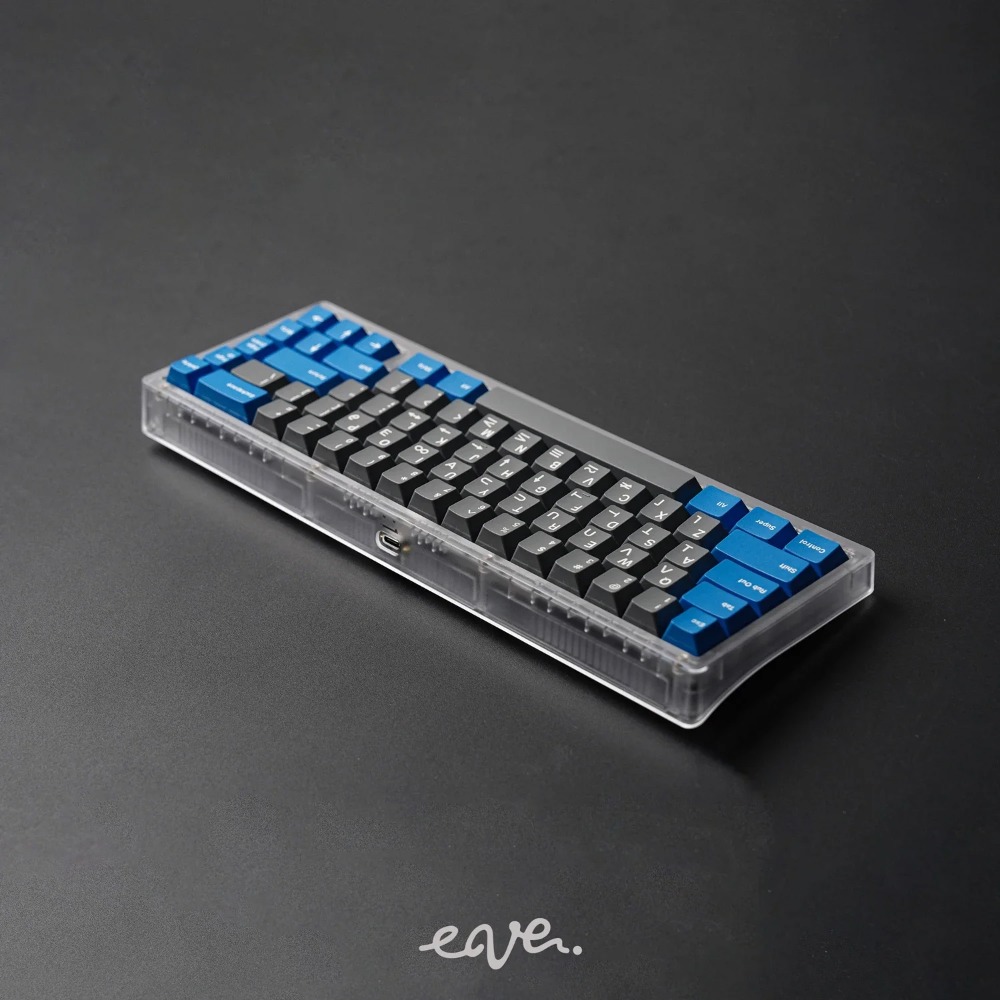 Keyboard Gaming Transparent - Swagkeys eave65 kit de teclado mecânico