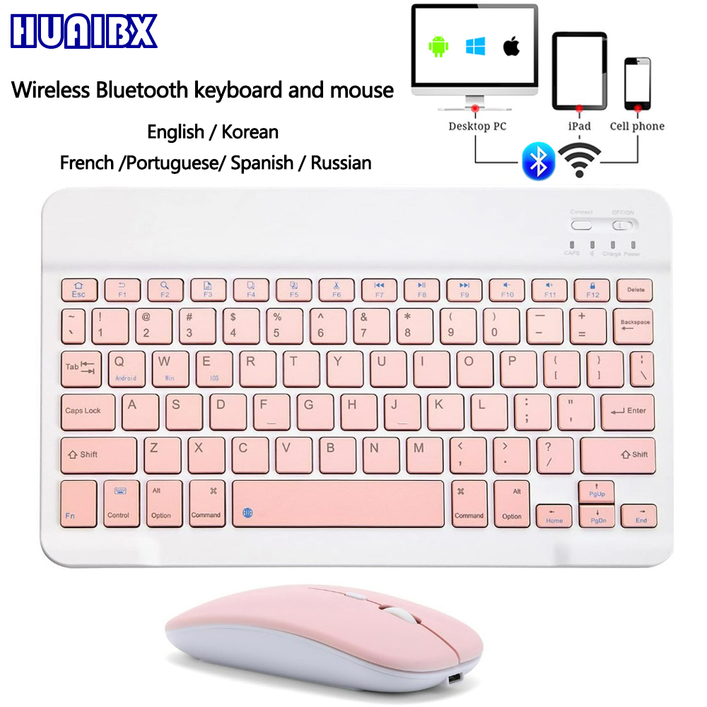 Gaming Keyboard Wireless - Mini teclado sem fio bluetooth de
