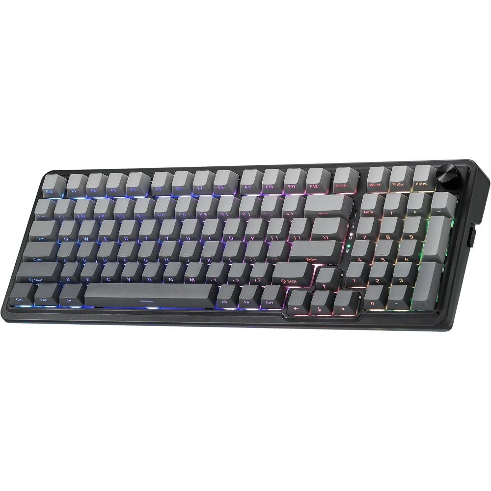 Gaming Keyboard No Noise - Teclado Mecânico Sem Fio para Jogos