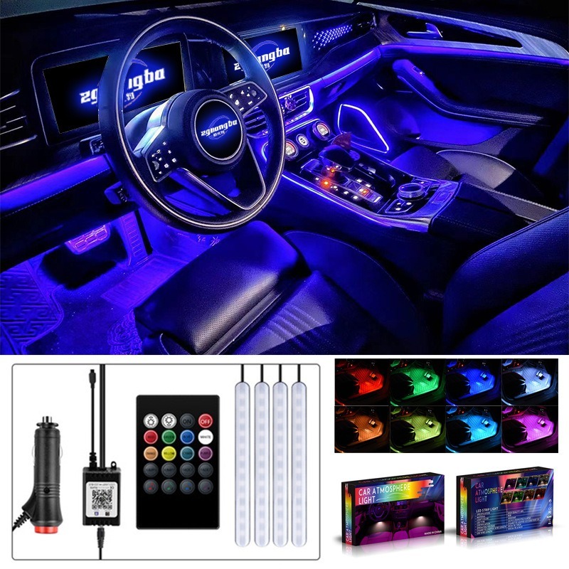 Rgb Underglow Strip - Luz LED RGB 4 em 1