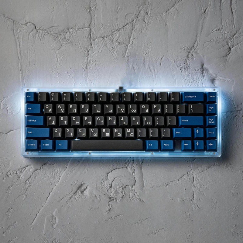 Keyboard Gaming Transparent - Kit de Teclado com Fio SW
