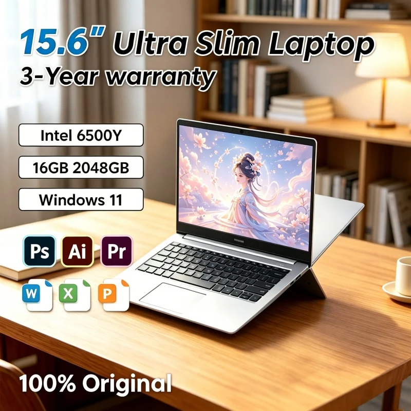Gaming Keyboard 2026 - Dapper 2026: Notebook Elegante de 15.6