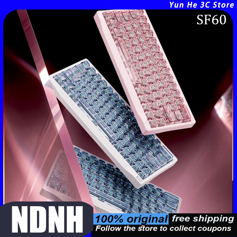 Gaming Keyboard 2026 - Teclado Magnético NDNH SF60 Edição Diamond