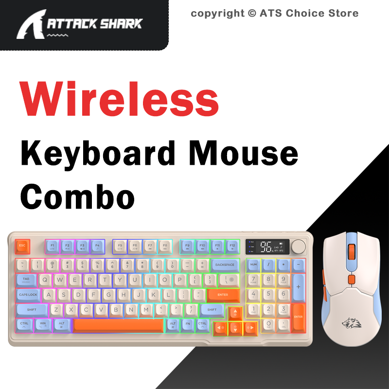 Gaming Keyboard Mouse Set - Combo de Teclado e Mouse Sem
