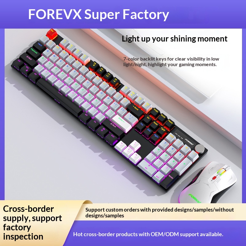 Gaming Keyboard Not Typing - Conjunto de Teclado Mecânico e Mouse
