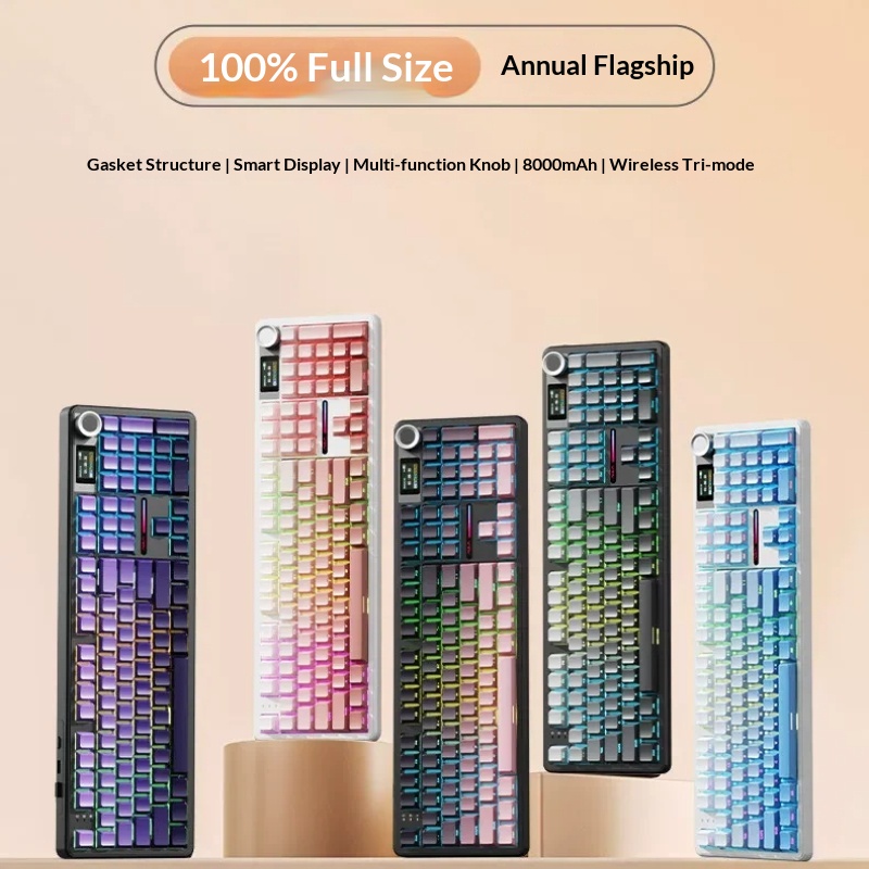 Gaming Keyboard Not Typing - Teclado Mecânico AULA F108PRO Tri-Modo com