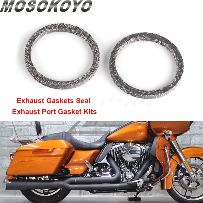 Gasket Mount Kit - Silenciador de escapamento, anel de junta