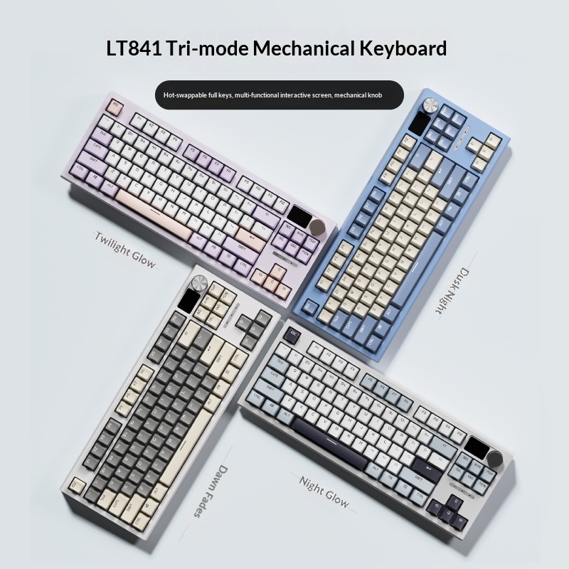 Gaming Keyboard Not Typing - Teclado Mecânico Sem Fio Bluetooth Tri-Modo