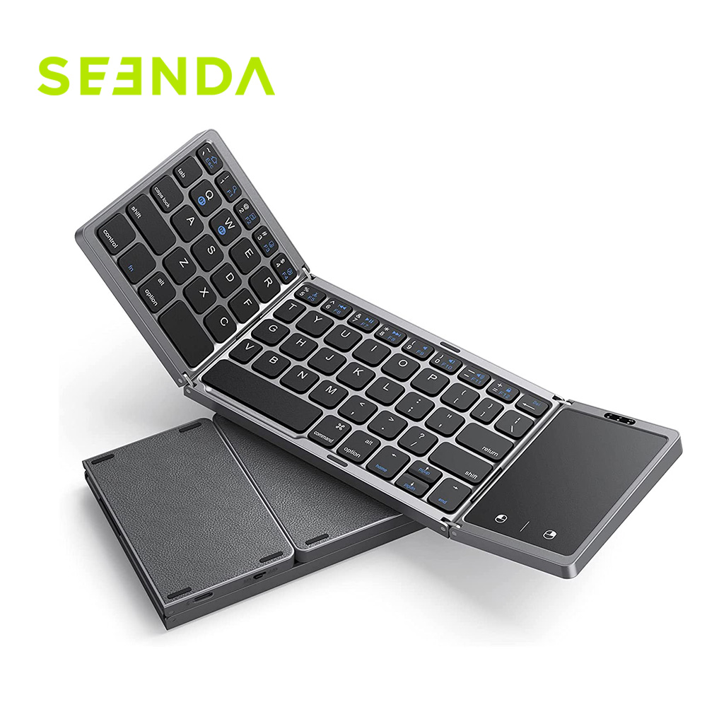 Gaming Keyboard Budget - Seenda dobrável sem fio bluetooth teclado