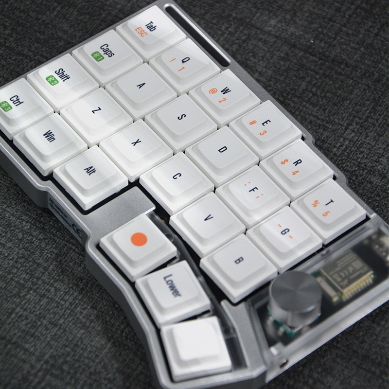 Gaming Keyboard Not Typing - Teclado Mecânico Ergonômico Dividido, Compatível com