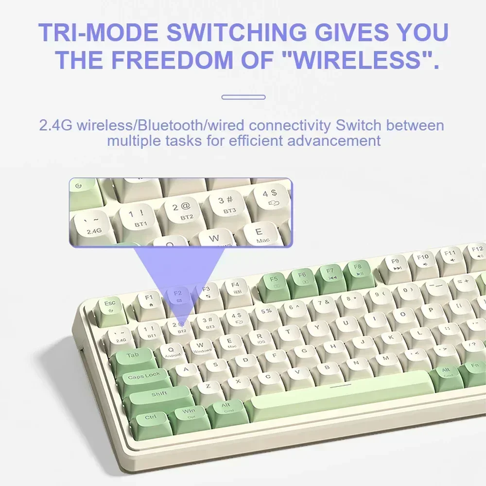 Teclado Gamer Sem Fio AULA S99 - Gaming Keyboard No Noise avaliação e preço