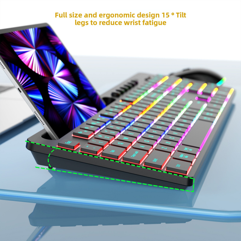 Conjunto de mouse e teclado se - Gaming Keyboard Budget avaliação e preço