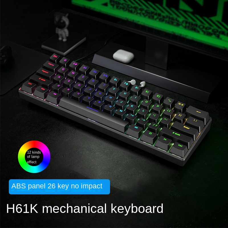 Teclado Gamer Mecânico Branco  - Gaming Keyboard Budget avaliação e preço