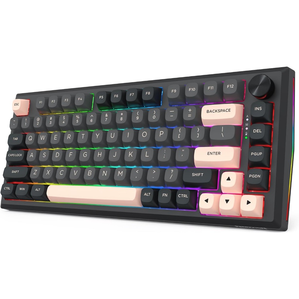 Teclado Mecânico Sem Fio de 81 - Gaming Keyboard No Noise avaliação e preço
