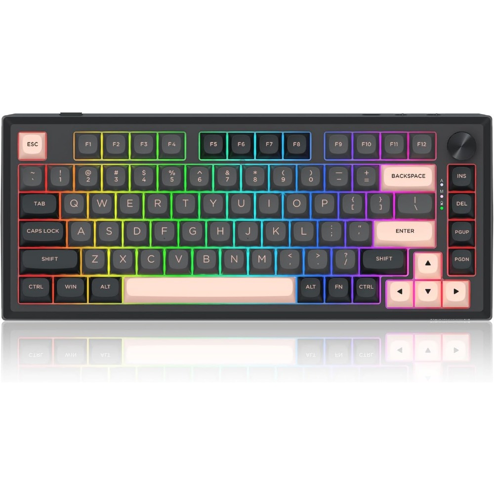 Teclado Mecânico Sem Fio de 81 - Gaming Keyboard No Noise avaliação e preço