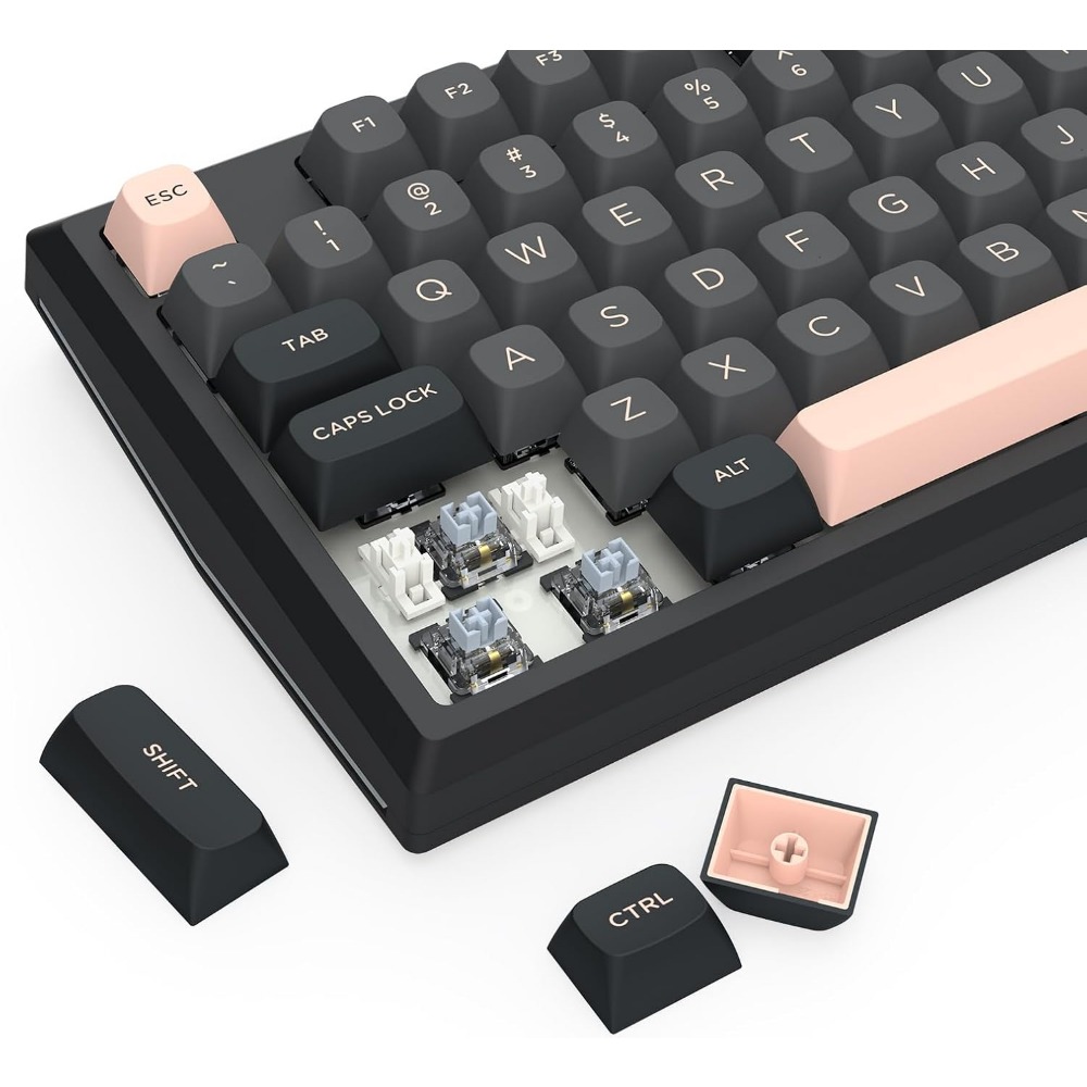 Teclado Mecânico Sem Fio de 81 - Gaming Keyboard No Noise avaliação e preço