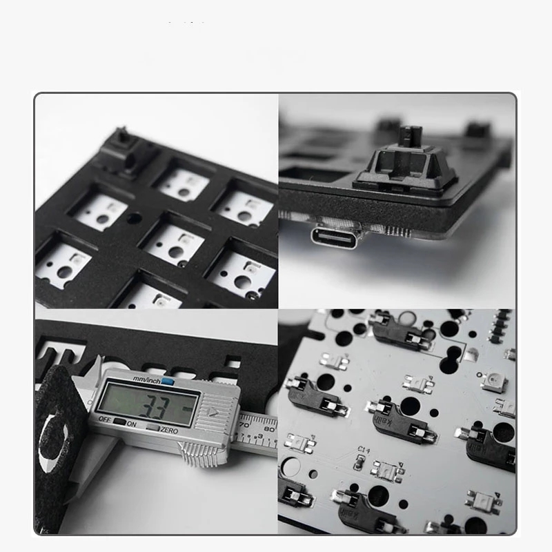 Teclado mecânico poron inferio - Gaming Keyboard No Noise avaliação e preço