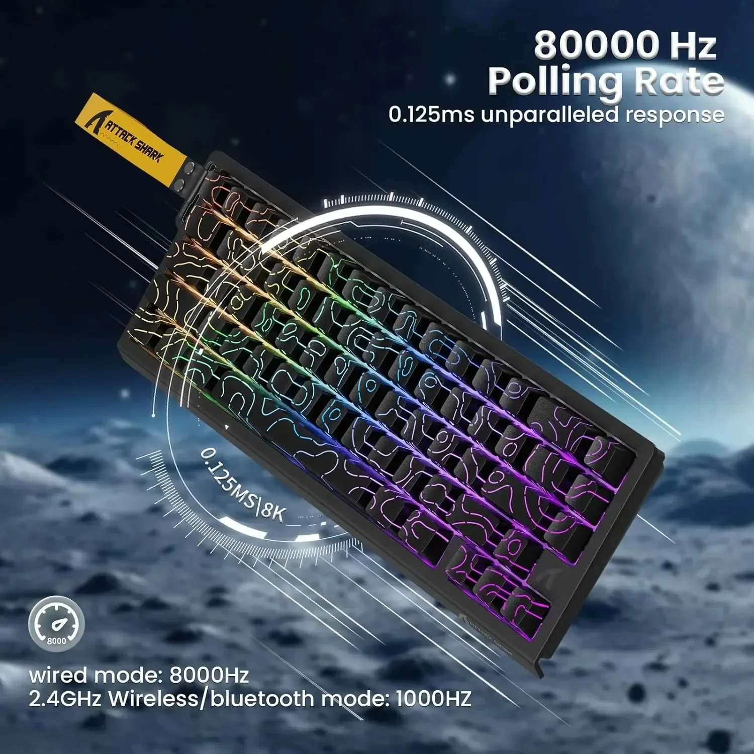 Teclado para jogos sem fio Att - Keyboard Gaming Mac avaliação e preço