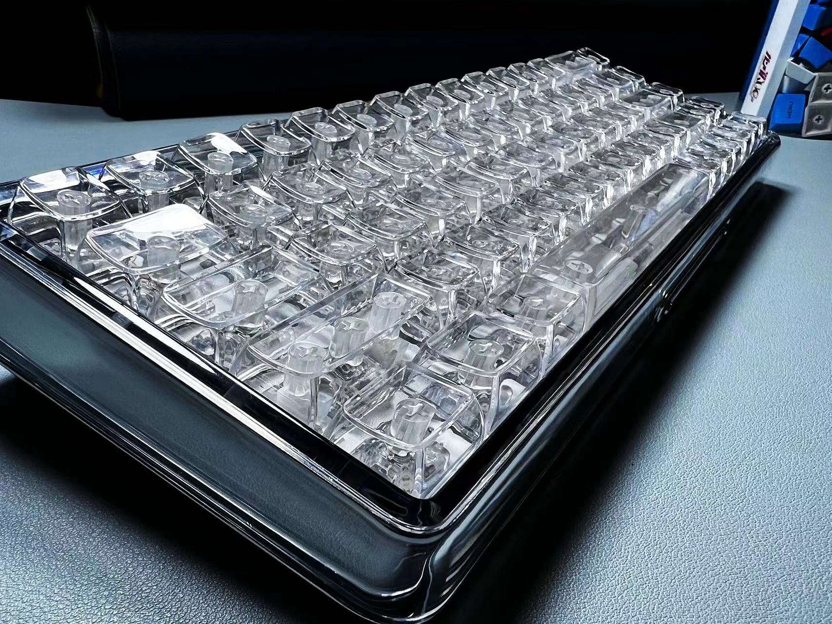 Teclas transparentes de crista - Keyboard Gaming Transparent avaliação e preço