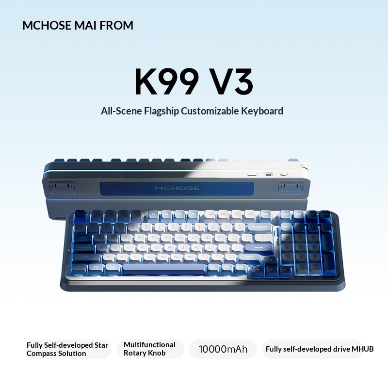 Teclado Mecânico Personalizáve - Gaming Keyboard Wireless avaliação e preço