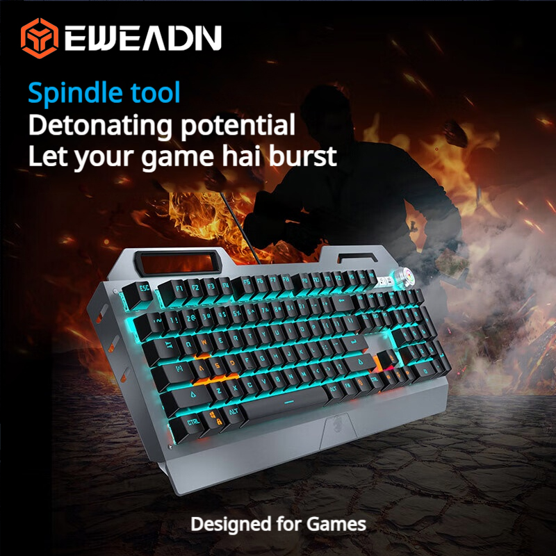 Teclado Mecânico EWEADN TK900  - Keyboard Gaming Mac avaliação e preço