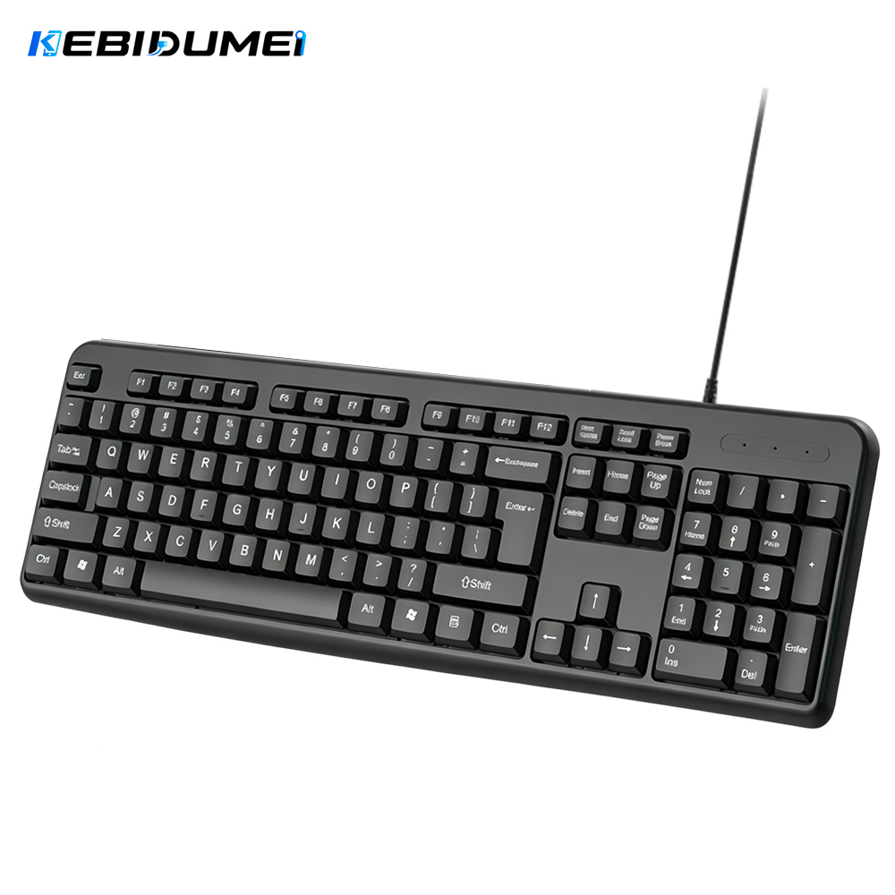 Teclado USB com fio KEBIDUMEI, - Keyboard Gaming Mac avaliação e preço