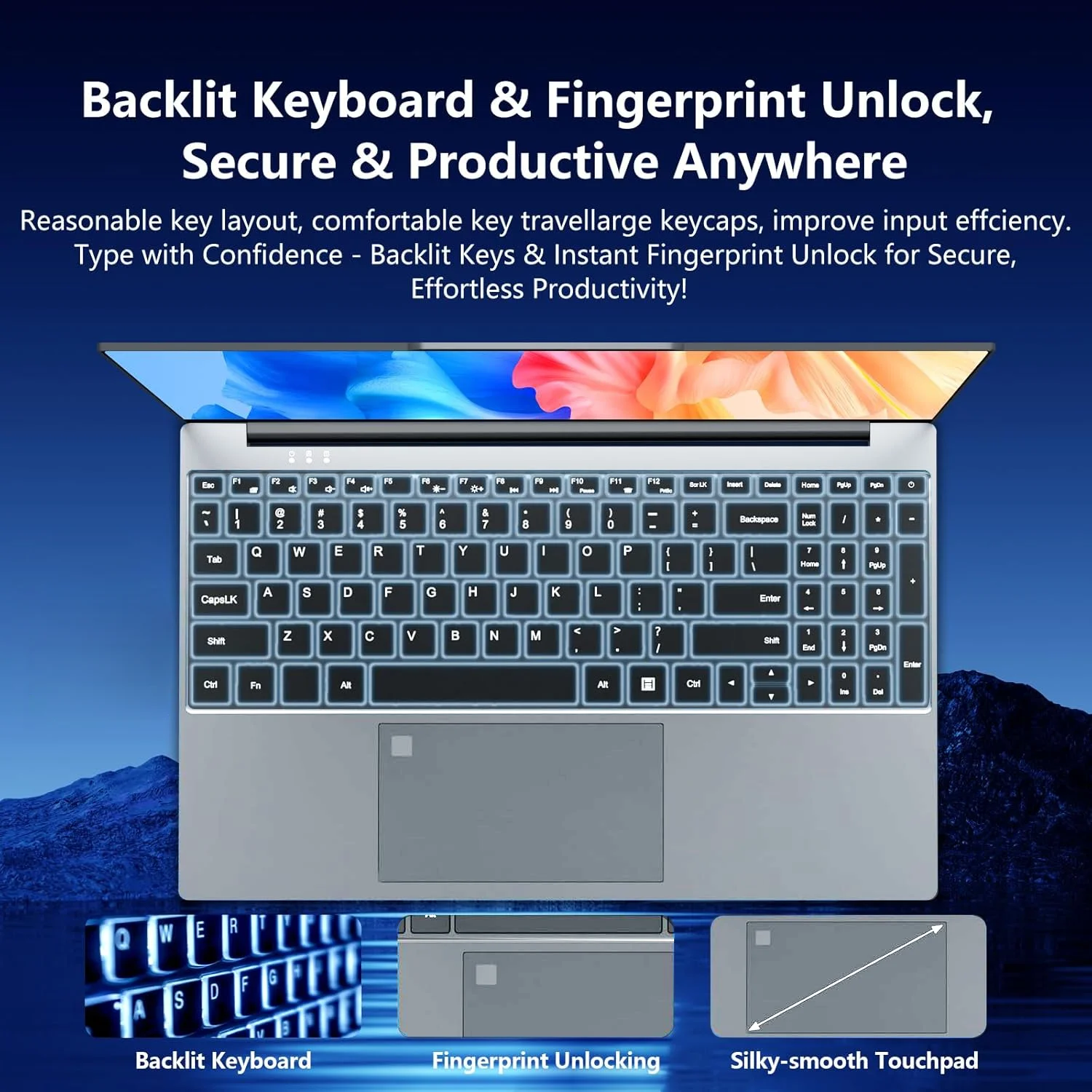 Novo Laptop 2026 de 15.6 Poleg - Gaming Keyboard 2026 avaliação e preço