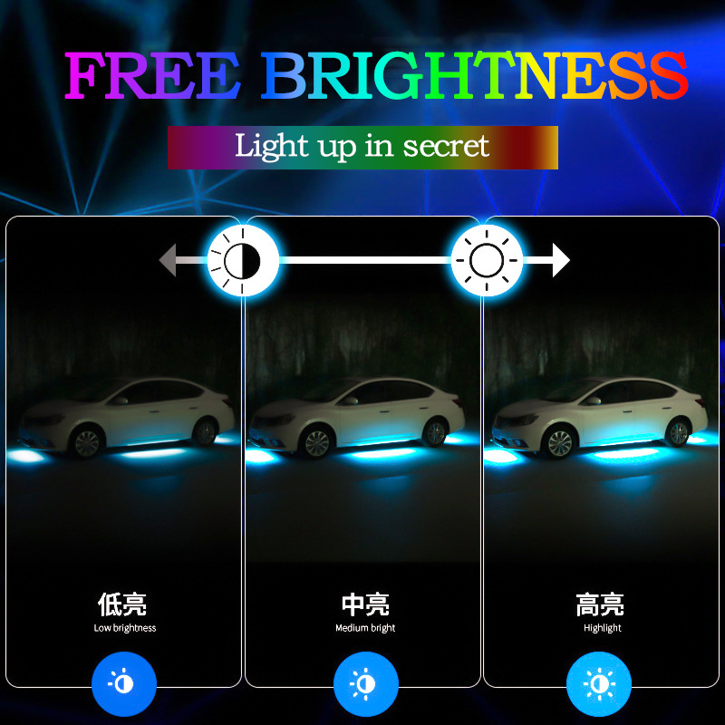 Carro flexível underglow luz d - Rgb Underglow Strip avaliação e preço