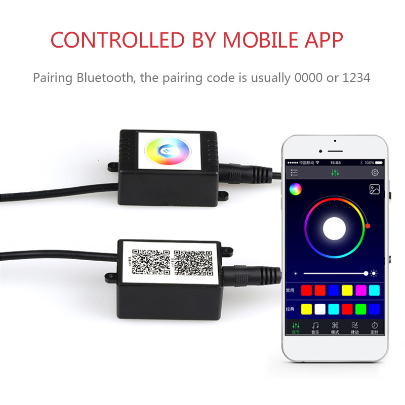 Sob o carro luzes led underglo - Rgb Underglow Strip avaliação e preço