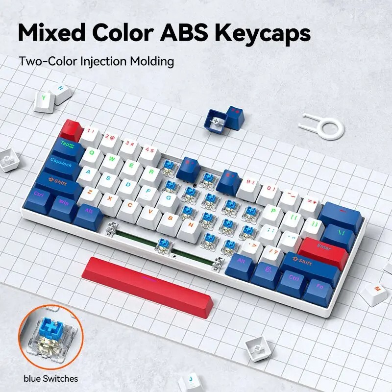 Teclado Mecânico Hot Swappable - Gaming Keyboard Not Typing avaliação e preço