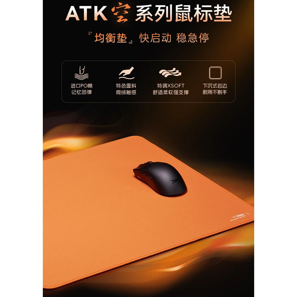 Mousepad Hot ATK Kong Xsoft Es - Gaming Keyboard And Mouse Combo avaliação e preço