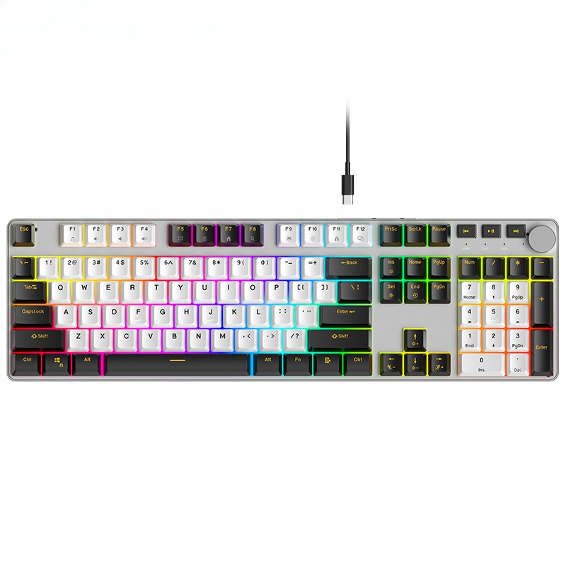 Teclado Mecânico para E-sports - Gaming Keyboard No Noise avaliação e preço