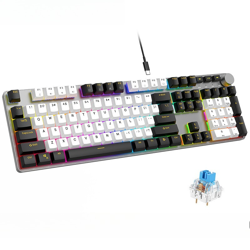 Teclado Mecânico para E-sports - Gaming Keyboard No Noise avaliação e preço