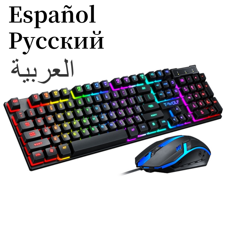 Teclado espanhol com layout es - Gaming Keyboard Budget avaliação e preço