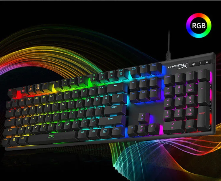 Original atacado Hyperx Alloy  - Gaming Keyboard Hyperx avaliação e preço