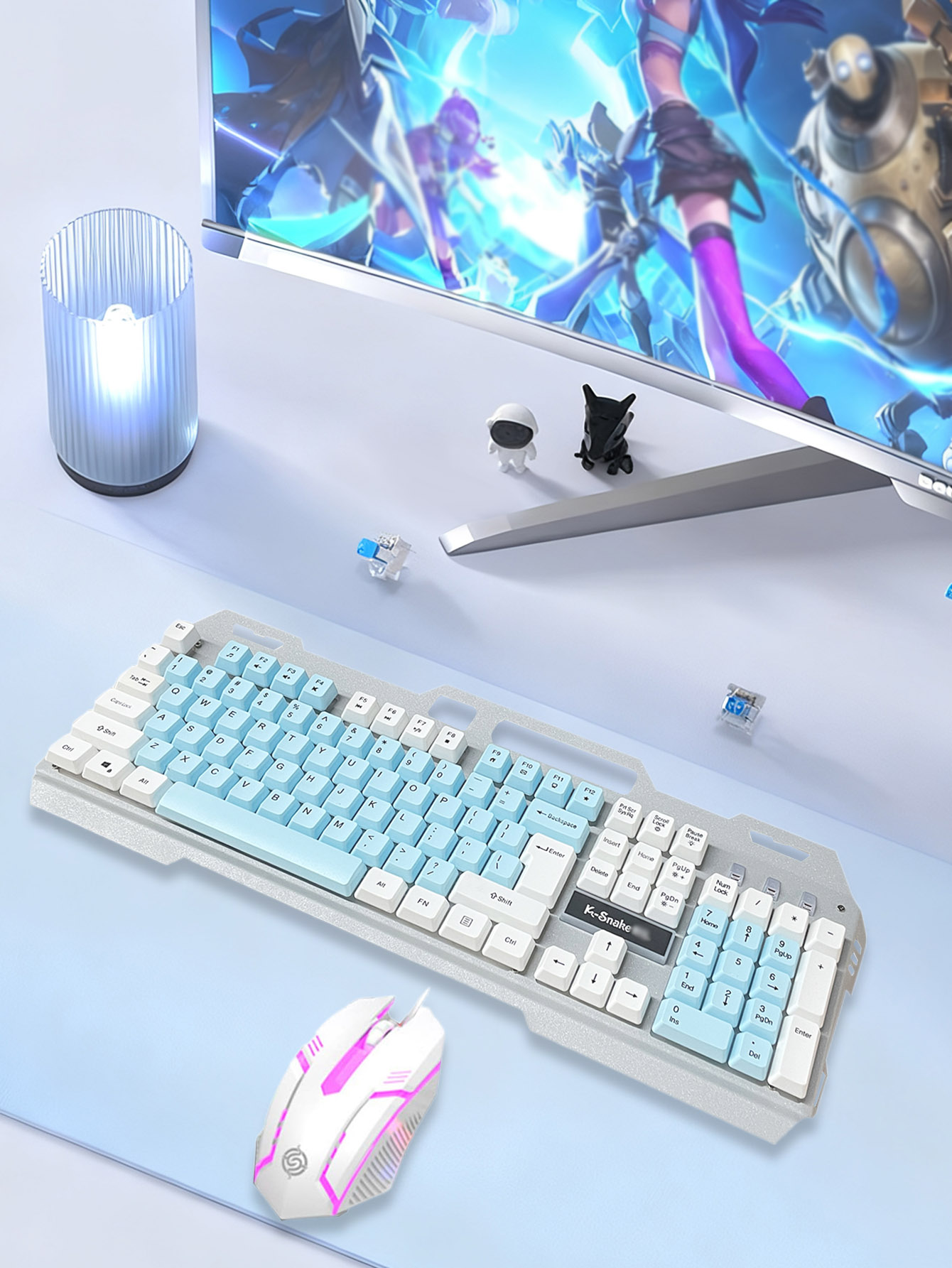 Conjunto de teclado e mouse co - Gaming Keyboard Not Working avaliação e preço