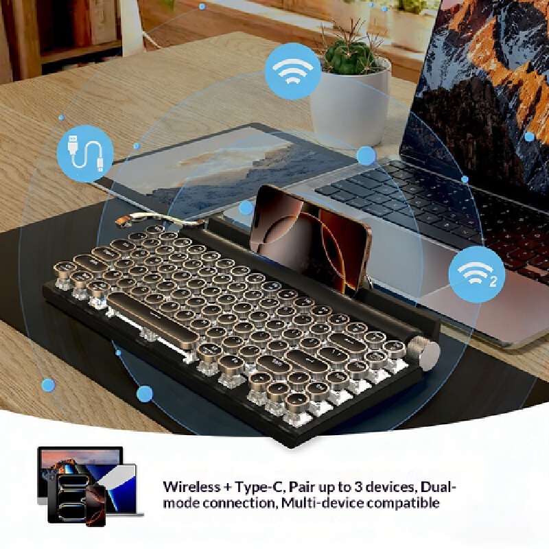 Teclado Mecânico Sem Fio, Esti - Gaming Keyboard Not Typing avaliação e preço