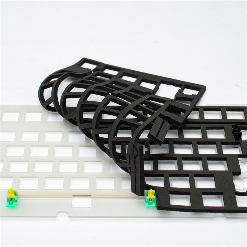 Teclado mecânico sanduíche fun - Gaming Keyboard No Noise avaliação e preço