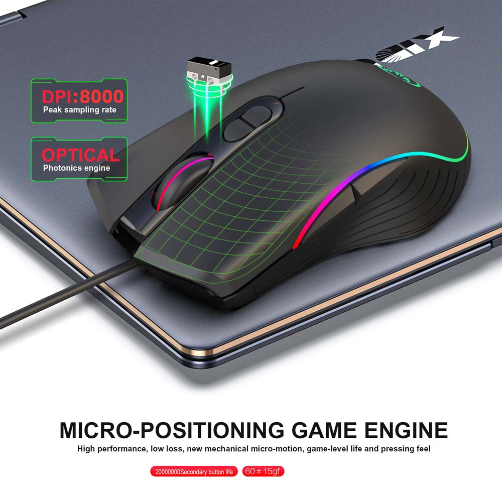Combo de Teclado e Mouse para  - Gaming Keyboard And Mouse Combo avaliação e preço