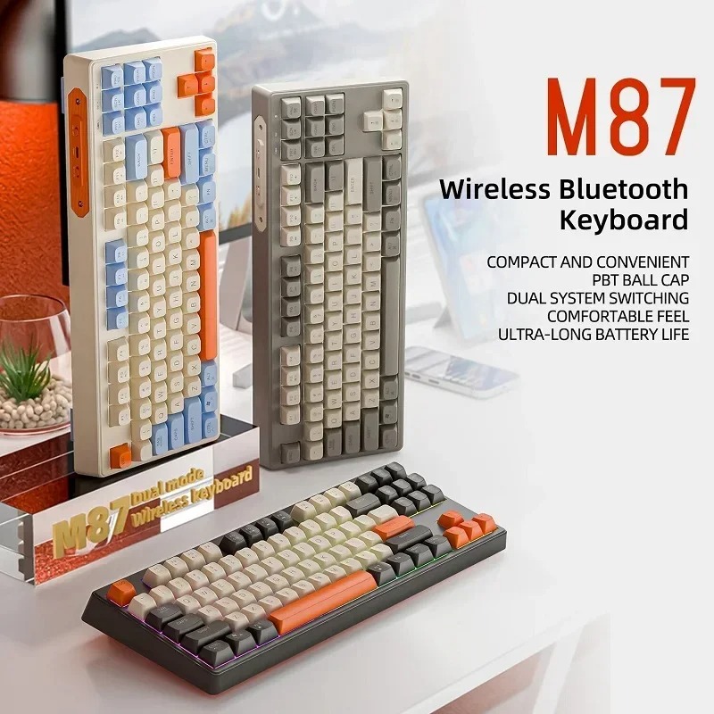 Teclado Sem Fio Dual-Mode ziyo - Keyboard Gaming Mac avaliação e preço