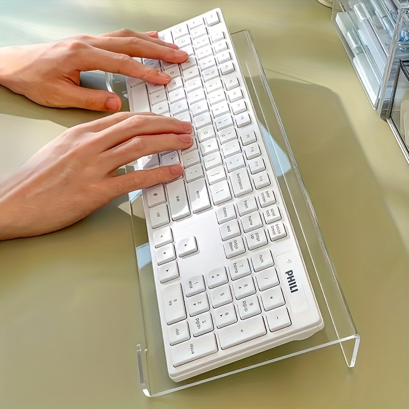 Suporte de teclado acrílico, o - Keyboard Gaming Transparent avaliação e preço