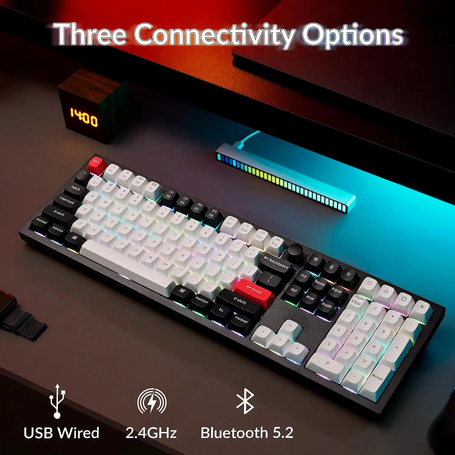 Novo Teclado Mecânico Gamer Se - Gaming Keyboard Hot Swappable avaliação e preço